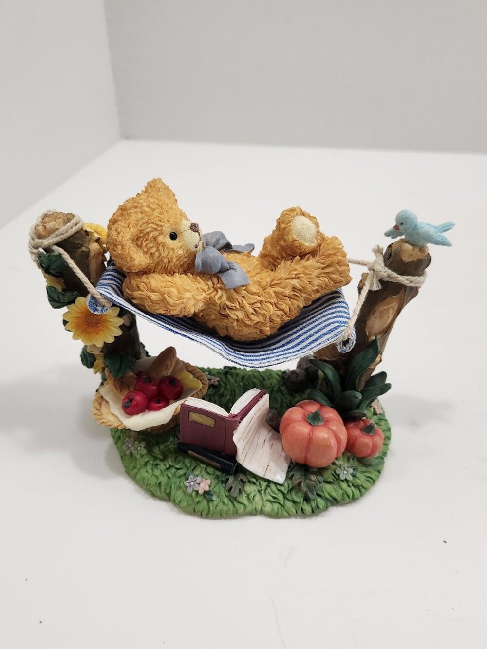 Vintage Bainbridge Bears Collection Taylor "Lazy Days" Resin Figurine